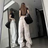 Side Zip Up Contrasting Straight Leg SweatpantsOutfit