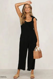 Women Rompers 2023 Summer new Ladies Casual Clothes Loose Linen Cotton Jumpsuit Sleeveless Backless Playsuit Trousers