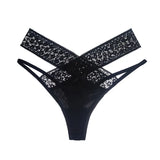 New Women Sexy Lace Panties Low-waist Underwear Thong Female G String Breathable Lingerie Hollow out Solid