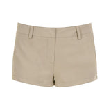 Summer Women's Commuting Base Solid Color Low-Waisted Leisure Loose Woven