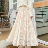 Fairy Lace Maxi Skirt Outfit