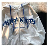 Embroidery Sweatshirts Women New Plus Size Hoodies Women Y2k Casual Clothes Teens Vintage Retro Winter Women