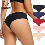 Seamless Panty Set Underwear Female Comfort Intimates Fashion Ladies Low-Rise Briefs Panties 5 Colors Women Sexy