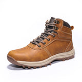 And Winter Rubber Warm Men Sgs Round Head Brown Flat And Retro