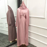 Solid Color Fresh And Sweet Two-piece Dress Cardigan