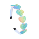 Fashion Girls Glitter Hair Bands Cute Colors Hair Hoop Hairbands Lovely Bow Stars Headbands For Kids Gifts Hair