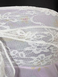 Floral Mesh Lace Bandeau Top- Outfit