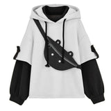 Design Sense Niche Fleece-lined Thick Hooded