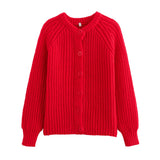 20241 / 2 New Women's Street Fashion Casual Round Collar Long-Sleeved Sweater W063 6021-Outfit