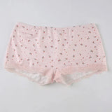 Pink Cami Printed Top And Shorts Pj Sets-Outfit