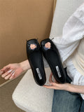 Children With Skirt 2025 New Niche Bows Shallow Flat And Mary Jane