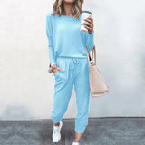 Zingj Spot Autumn And Winter New Women's Style Loose Solid Color Long Sleeve Casual