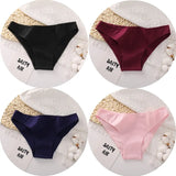 Women Cotton Panties Sexy Low Waist Female Underpants Solid Elasticity Comfortable Underwear Women Panty Lingerie