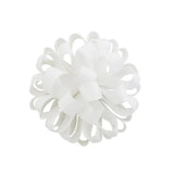 3inch New Design Beauty Grosgrain Ribbon Flower With Elastic Rope Floral Hair Bands Kids Accessories