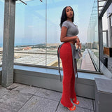 Zingj Women's Wear 2024 Autumn And Winter New Fashion Personality Knit Tight Casual Pants Pants Versatile