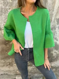 2025 New Fashion Women's Round Seven-Sleeved Short