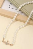 Planet Pearl Necklace- Outfit