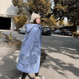 2022 New Winter Jacket Women Parkas Hooded Casual Coat Female Jacket Cotton Padded Parka Long Women Clothes