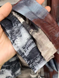 Zingj And Vintage Print Mesh Long Sleeve T-Shirt Female 202413 Lines Of Spring Money Inside The Jacket