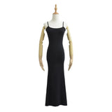 Zingj Pure Desire Women's Dress Mermaid Sexy High Waist Elastic Hip Sleeveless Dress Halter Fish Tail