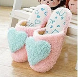 Lovely Ladies Home Floor Soft Women indoor Slippers Outsole Cotton-Padded Shoes Female Cashmere Warm Casual