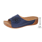 Women's Shoes 2025 Spring And Summer New Slope And Open Toe Wearing Slippers Women Cool