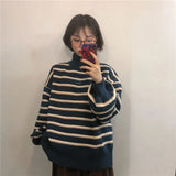 Grandma Striped SweaterOutfit
