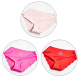 3Pcslot Fashion Women Seamless Panties Ultra-thin Underwear Comfort Intimates Sexy Lingerie Low-Rise Female