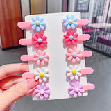 New Girls Cute Cartoon Ice Cream Unicorn Hair Clips Kids Lovely Hairpins Headband Barrettes Fashion Hair