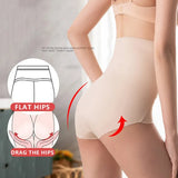 Women High Waist Shaping Panties Sexy Seamless Body Shaper Slimming Underwear Butt Lifter Abdomen Pants