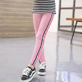Girls Leggings Kids Thick Velvet Leggings Pencil Pants Children Warm Trousers Faux PU Leather Legging Slim Leather