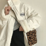 Fur Coat Women Fleece Jackets Winter Jacket Faux Lambs Fur Kawaii Coat Korean Students Original Ukraine Parkas Plus