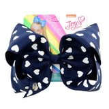 JoJo Bows JoJo Siwa Printed Grosgrain Ribber Hair Bow For Baby Girls Rainbow Handmade Hair Clips Headwear Hair