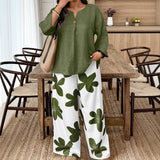 Full Of Printed Long Sleeve Temperament Thin