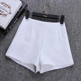 New Summer hot Fashion New Women Shorts Skirts High Waist Casual Suit Shorts Black White Women Short Pants Ladies