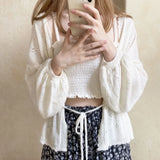 Women Lace Up Vintage Sweet Ulzzang Students Summer All-match Soft Solid Elegant Loose Leisure Popular Female Ins