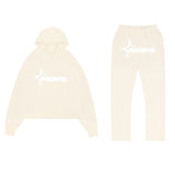 Shangchao Brand NOFS Letter Printed Sports Suit Men's Hip-Hop Street Loose Couple