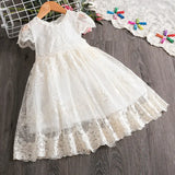 Sequined Kids Princess Summer Sequins Dresses Toddler Cosplay Dress Girl Tutu Teen Birthday Gown Party Clothes