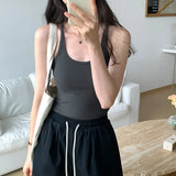 Spice Girl Threaded Vest Suspenders Slim 2023 Summer New Style Designer Suit With A Bottomed