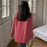 Gray Small Suit Jacket Woman Small Man 2025 Spring And Autumn New High-End Design Sense Niche Casual