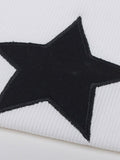cropped tank top with star