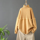 winter Cotton warm Mid-length Women sweatshirt Thin Pullove Plus Size Harajuku Long sleeve Tops Female fleece Thin