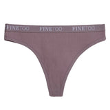 1/2/3pcs Women's Cotton Panties Lingerie Female Underpants Sexy Briefs Thong G-String Intimates T-Back