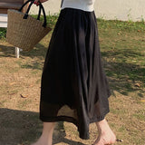 A Line Skirt for Women girl Skirt Korean Fashion Clothes Clothing Y2k Kawaii Fairy