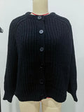 20241 / 2 New Women's Street Fashion Casual Round Collar Long-Sleeved Sweater W063 6021-Outfit