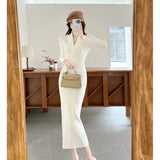 Kong-Style Sleeveless Denim Dress Women's Summer New Hollow High-Waisted Fishtail