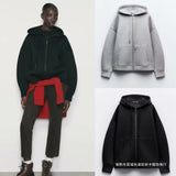 And Winter New Zipper Hoodie Female Cardigan Casual Fashion Coat