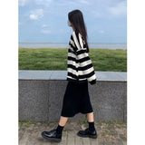 Zingj Women's Salt Is Slightly Fat Wear Take Hong Kong Style Jacket Sense Early Autumn Girl Feeling Two Suit Dress-Outfit
