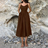Women's Elegant Sensual V-Neck High-Rise Fashion Sling