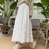 Fairy Lace Maxi Skirt Outfit